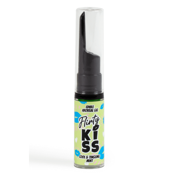 Gels pour Sexe Oral Fraise & Menthe  Flirty Kiss 2×8 gr Secret Play